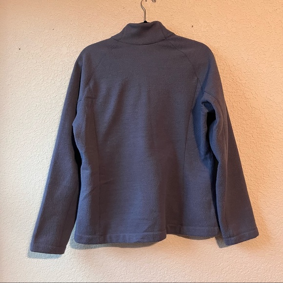 REI Womens Full Zip Polyester Jacket Long Sleeves Pockets Purple Size L - Picture 3 of 11